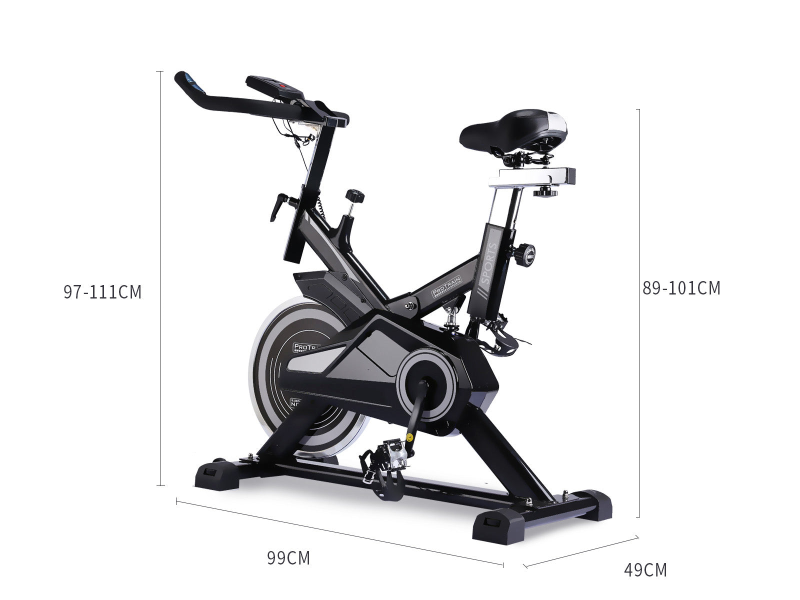 Spin Bike 18Kg Pr2932 Exercycle Nz Depot 7 - Nz Depot