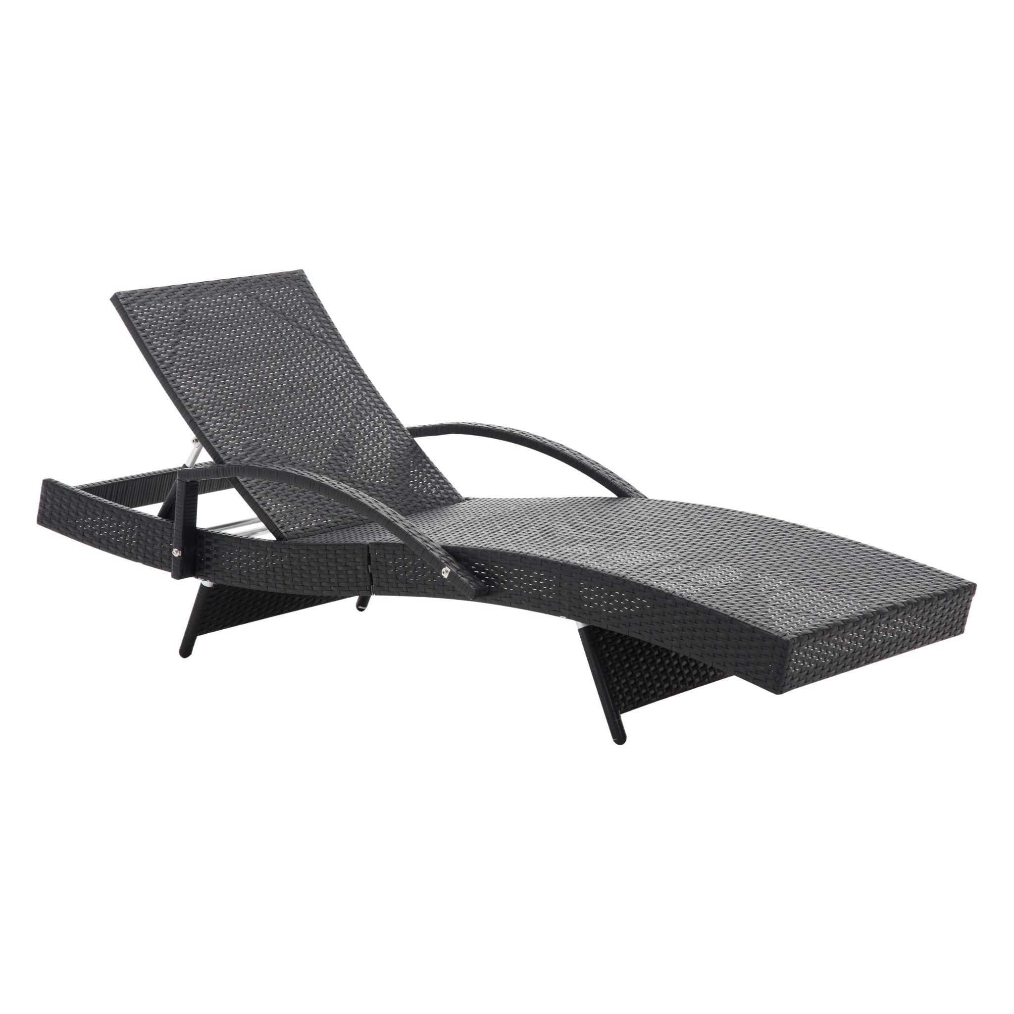 Sun Lounger With Armrest Pr11432 Outdoor Furniture Nz Depot 4 - Nz Depot