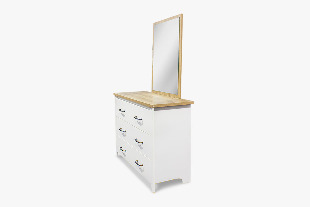 T Adelle Dressing Chest With Mirror Pr65446 Dressing Tables Nz Depot 3 - Nz Depot