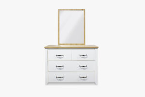 T Adelle Dressing Chest With Mirror Pr65446 Dressing Tables Nz Depot - Nz Depot