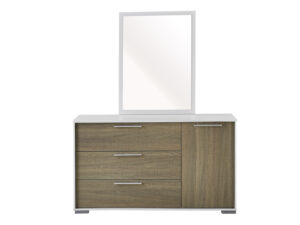 T Brooklyn Dresser With Brooklyn Mirror Pr65445 Dressing Tables Nz Depot - Nz Depot