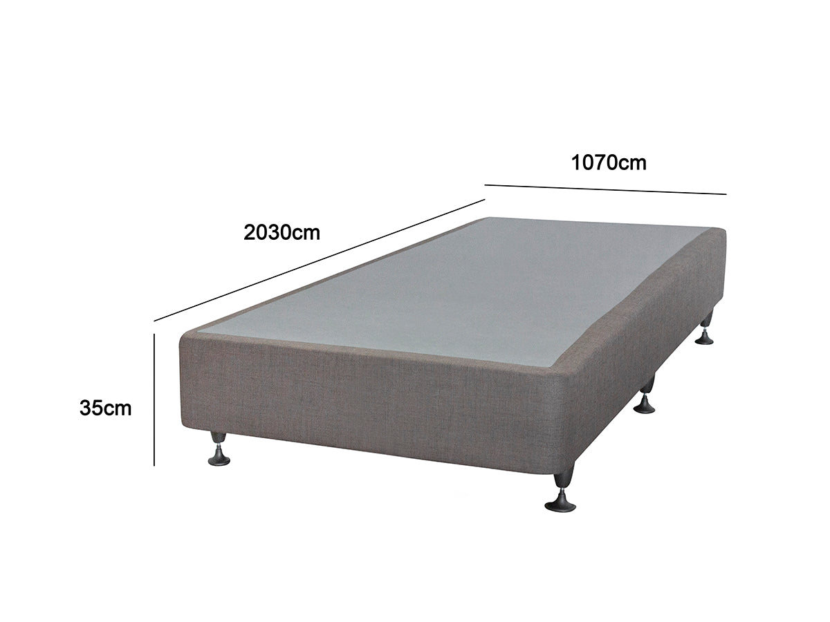 T Ds Nz Made Sw King Single Bed Base Light Grey Nz Pr8987 Bed Frames Nz Depot 3 - Nz Depot