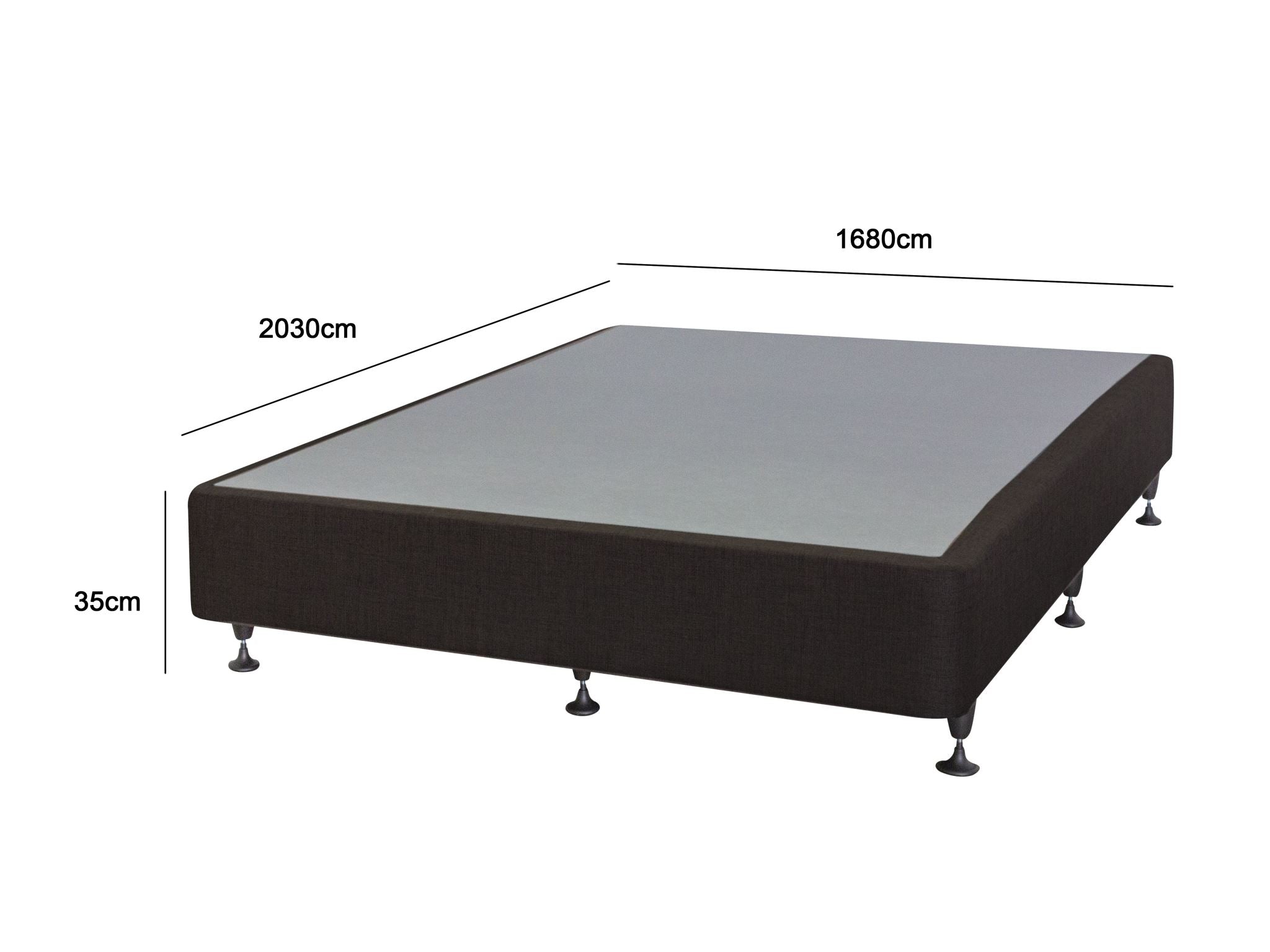 T Ds Nz Made Sw King Split Bed Base Black Nz Pr8990 2 Bed Frames Nz Depot 4 - Nz Depot