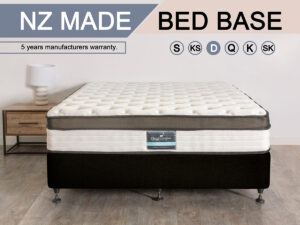 T Ds Nz Made Sw Double Bed Base Black Nz Pr8988 2 Bed Frames Nz Depot - Nz Depot