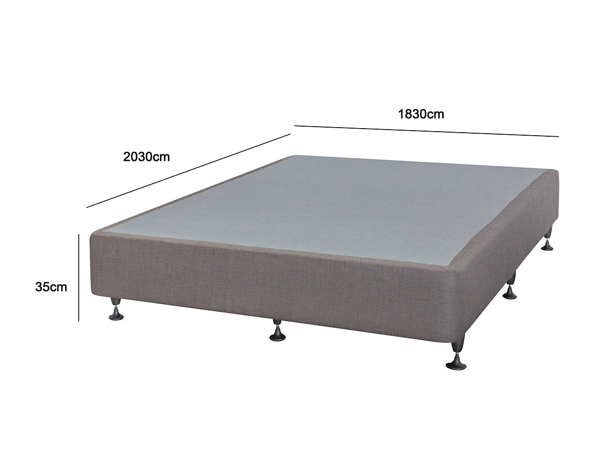 T Ds Nz Made Sw Super King Split Bed Base Light Grey Nz Pr8991 Bed Frames Nz Depot 3 - Nz Depot