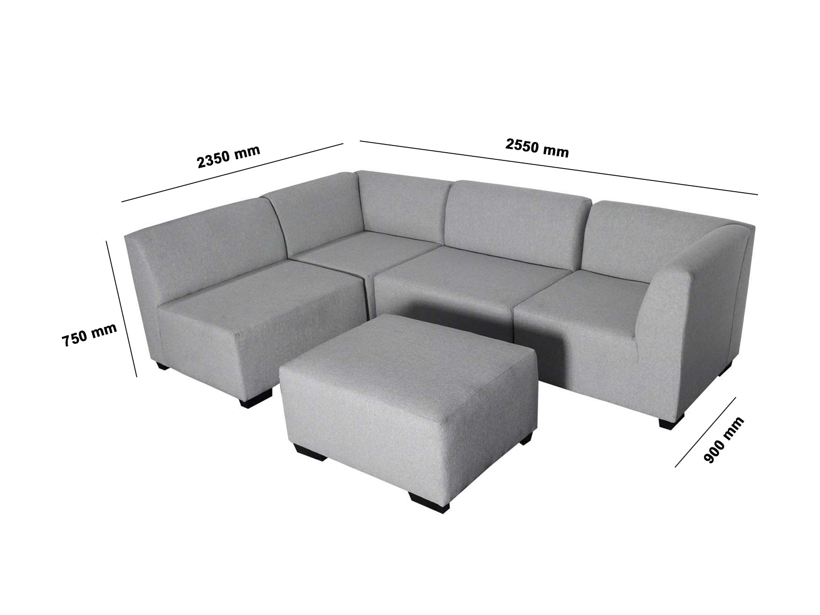 T Ds Nz Made Andy Corner Sofa Kido Steel Pr65427 5 Sofas Sectionals Sofa Beds Nz Depot 6 - Nz Depot