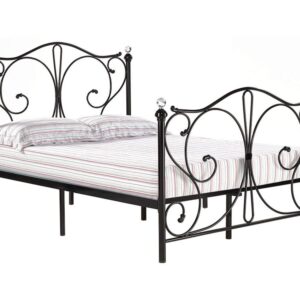 Elizabeth Double Bed Frame - Black