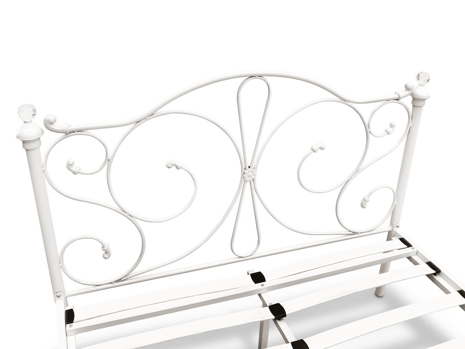 T Elizabeth Bed Double White Mb 02 Pr2044 Bed Frames Nz Depot 3 - Nz Depot