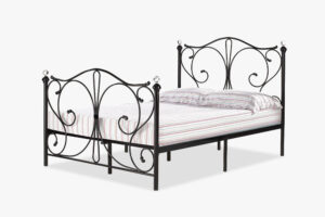 T Elizabeth Bed Queen Black Mb 02 Pr2044 2 Bed Frames Nz Depot 1 - Nz Depot