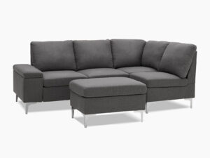 T Kristin Sectional Sofa Set Linen Grey PR12666 Sofas Sectionals Sofa Beds NZ DEPOT