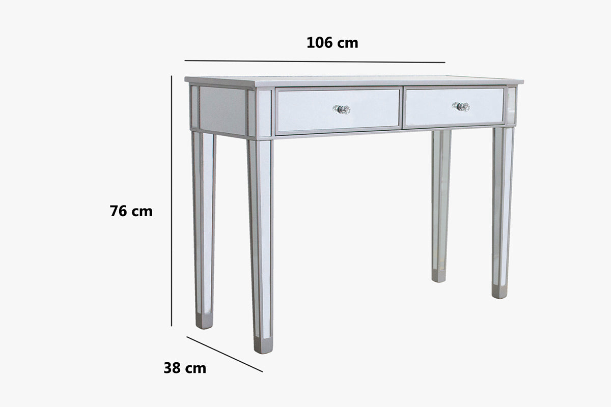 T Mirrored Console Table Pr7212 Dressing Tables Nz Depot 8 - Nz Depot