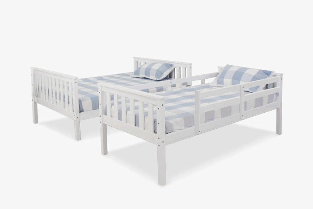 T New Chico Wooden Triple Bunk White Pr8950 Bunk Beds Nz Depot 8 - Nz Depot