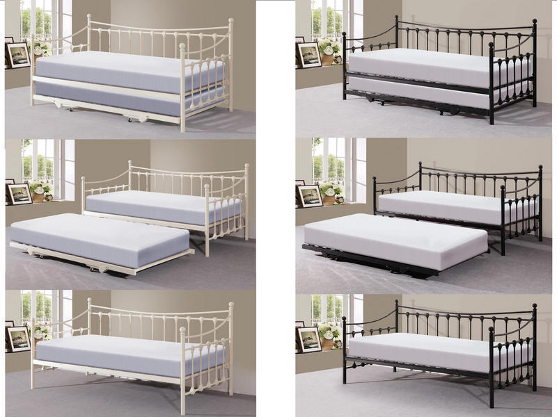 T Sierra Day Bed B Black PR2061 Bed Frames NZ DEPOT 4 - NZ DEPOT