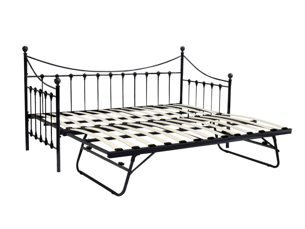 T Sierra Day Bed B Black PR2061 Bed Frames NZ DEPOT 6 - NZ DEPOT