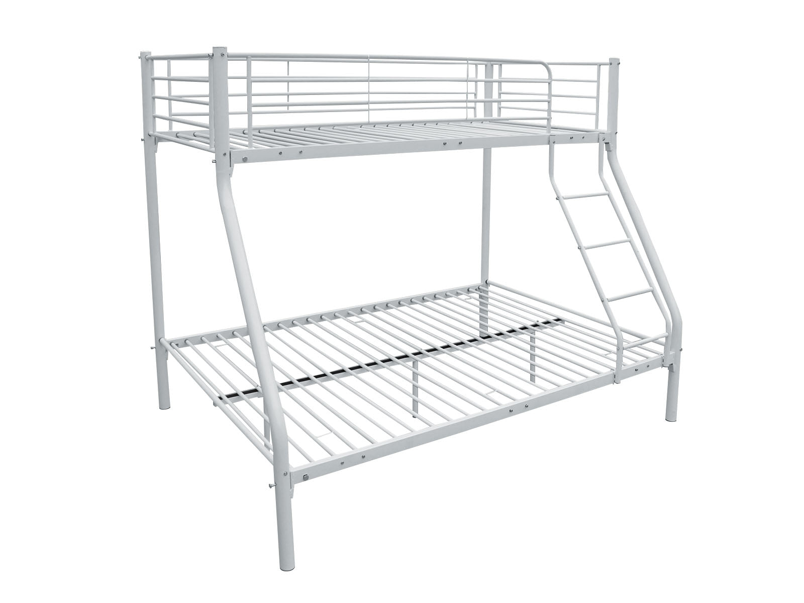 T Triple Bunk Bed White 36Cm Top Guardrail Pr666473 1 Bed Frames Nz Depot 4 - Nz Depot