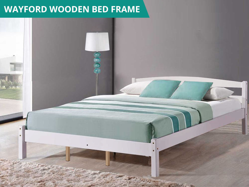 T Wayford Bed Frame King White Pr1980 Bed Frames Nz Depot 4 - Nz Depot