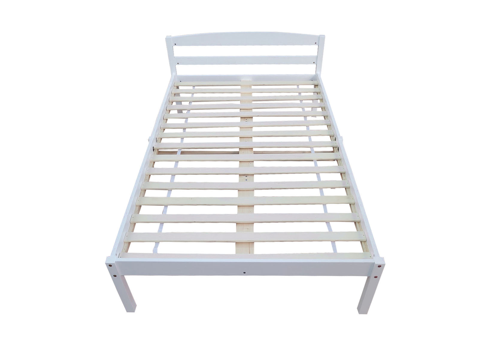 T Wayford Wooden Bed King Single White Pr1579 Bed Frames Nz Depot 6 - Nz Depot