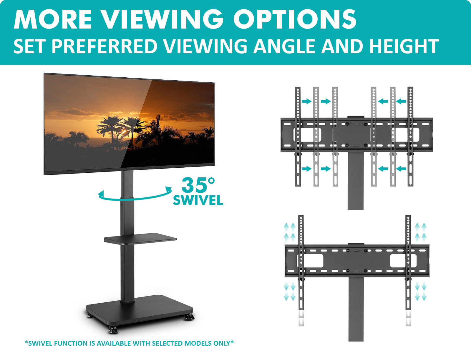 TV Mount Floor Stand PR9010 Desks NZ DEPOT 7