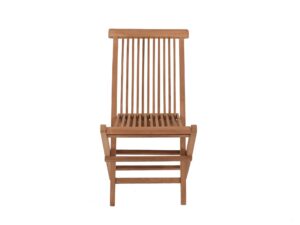 Teak Wood Folding Chair X2 Pr10070 Outdoor Furniture Nz Depot - Nz Depot