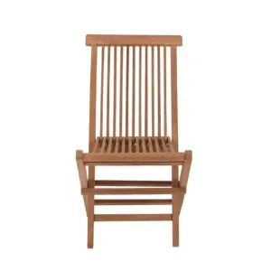 Teak wood Folding Chair x2