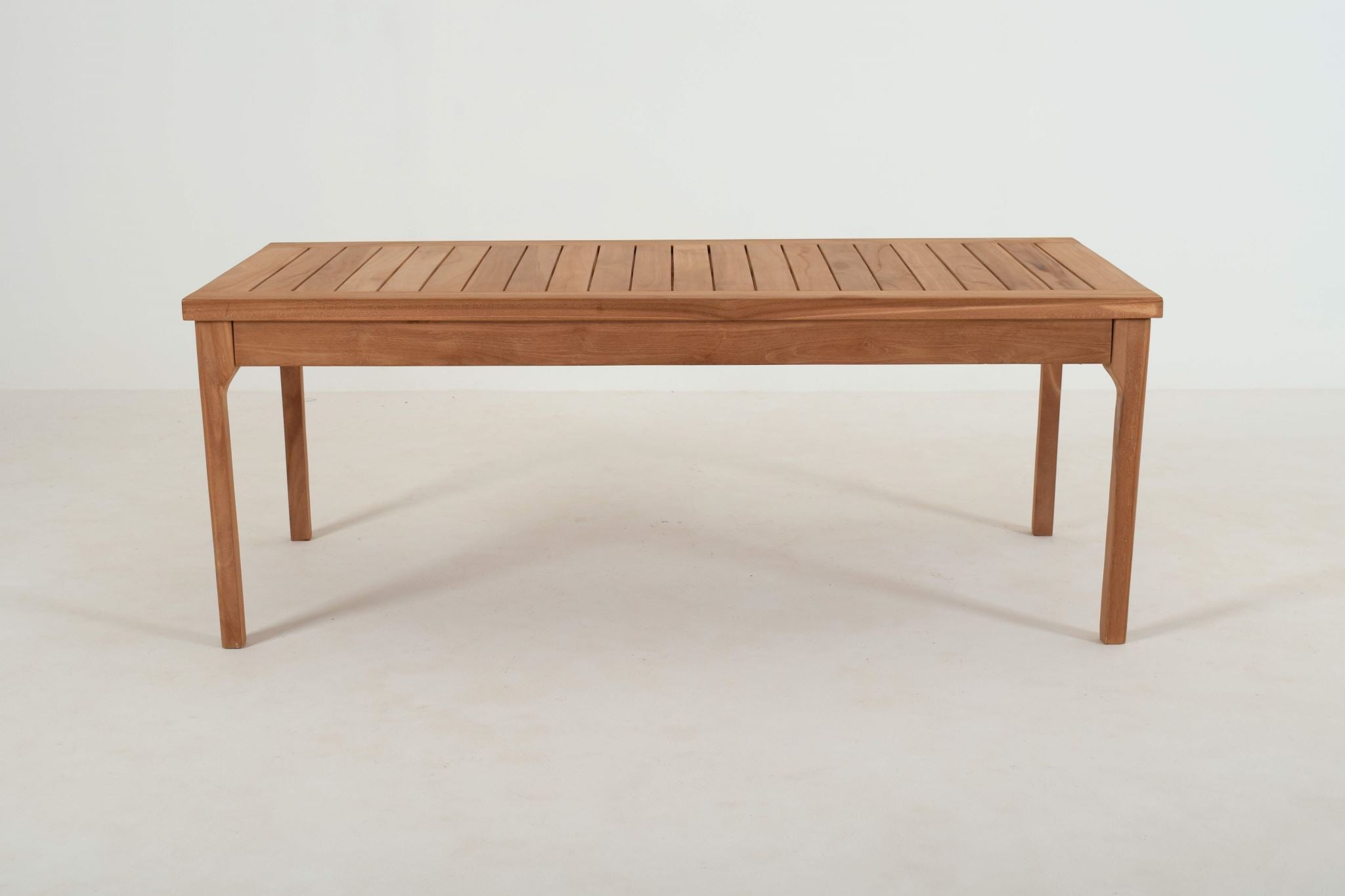 Teak Wood Rectangular Coffee Table 1.2M