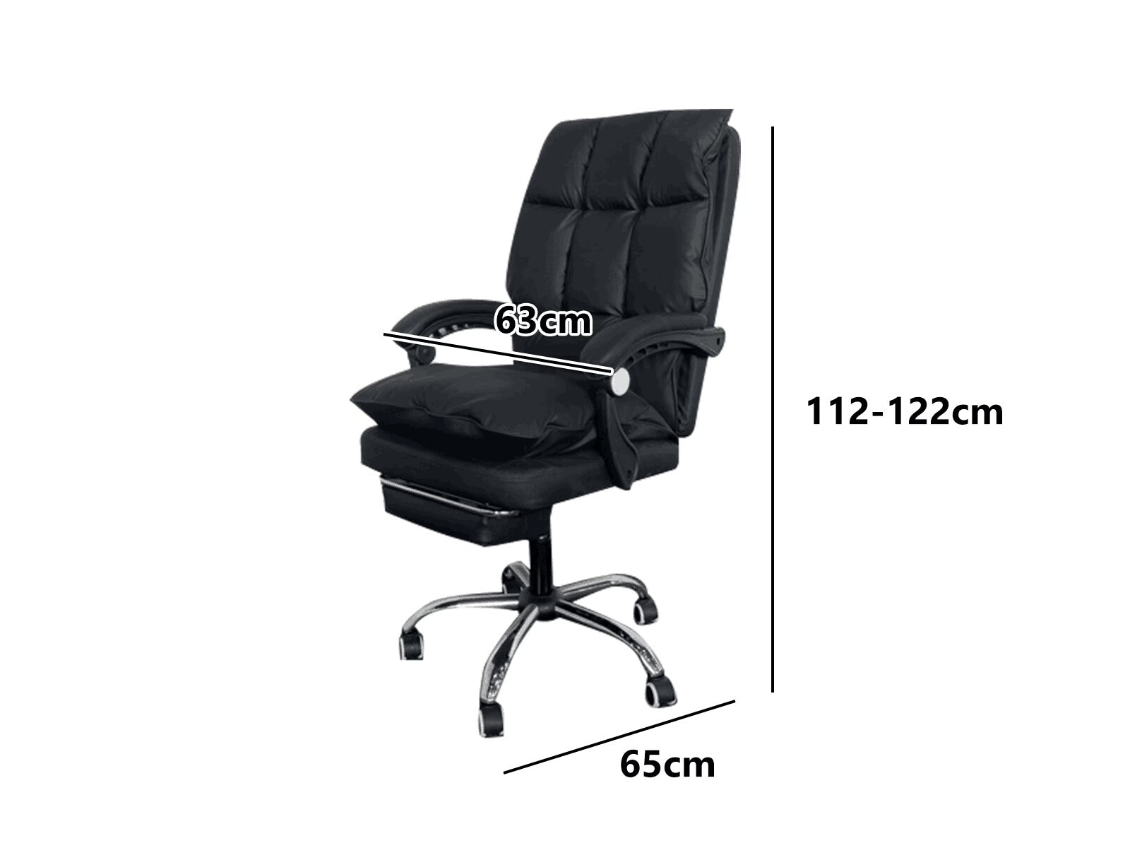 Tianna Executive Office Chair Pr9528 Office Chairs Nz Depot 5 - Nz Depot