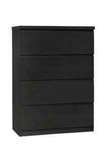 Tiko Tallboy 1027Cod44 Black Oak Pr65232 Tallboys Nz Depot - Nz Depot