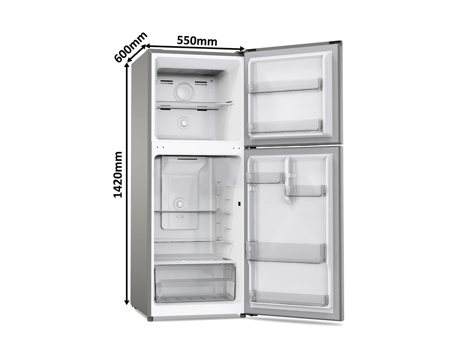 Top Mount Fridge 221L Pr6248 Refrigerator Nz Depot 8 - Nz Depot