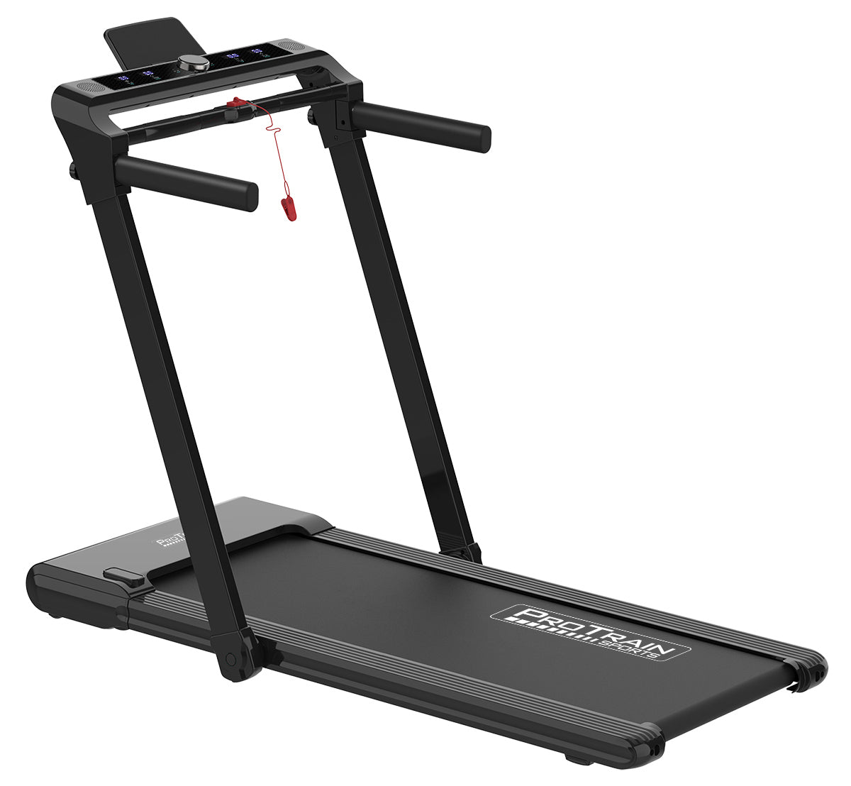 Treadmill With Large Display Holder