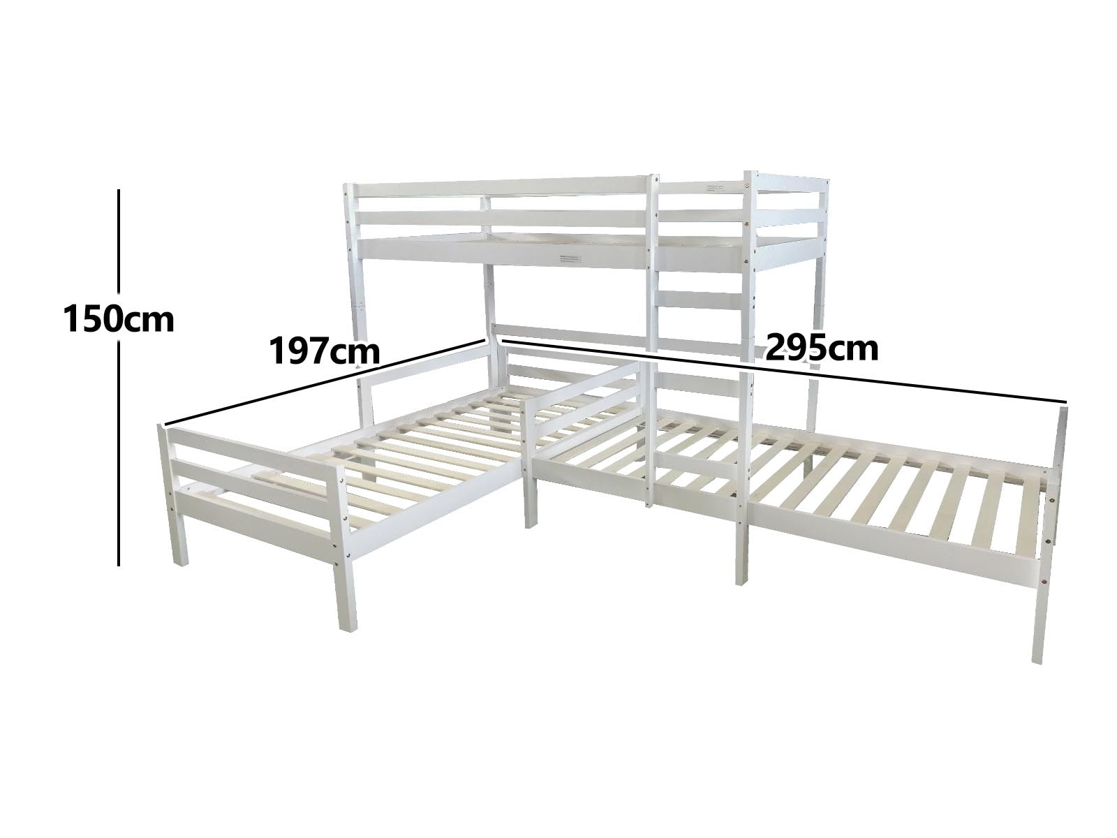 Triple Bunk Bed PR66656634 Bed Frames NZ DEPOT 3 - NZ DEPOT