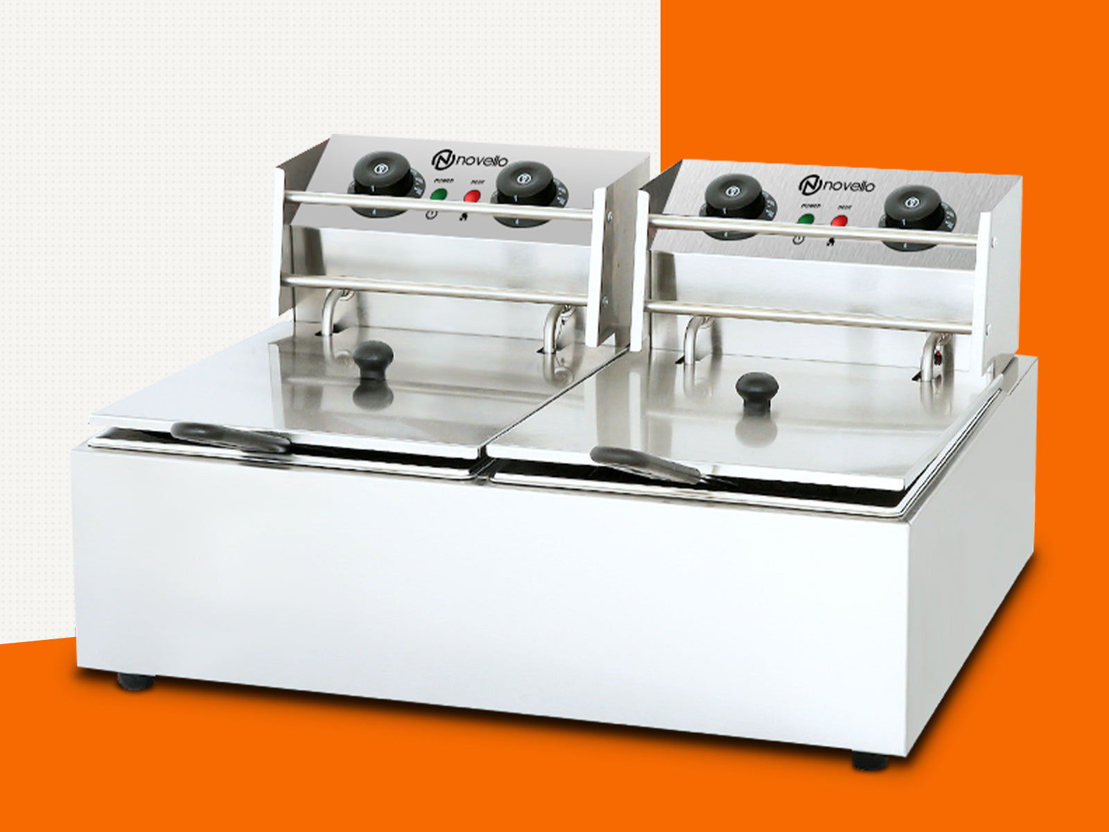 Twin Tank Electric Fryer Pr9140 Small Appliance Nz Depot 3 - Nz Depot