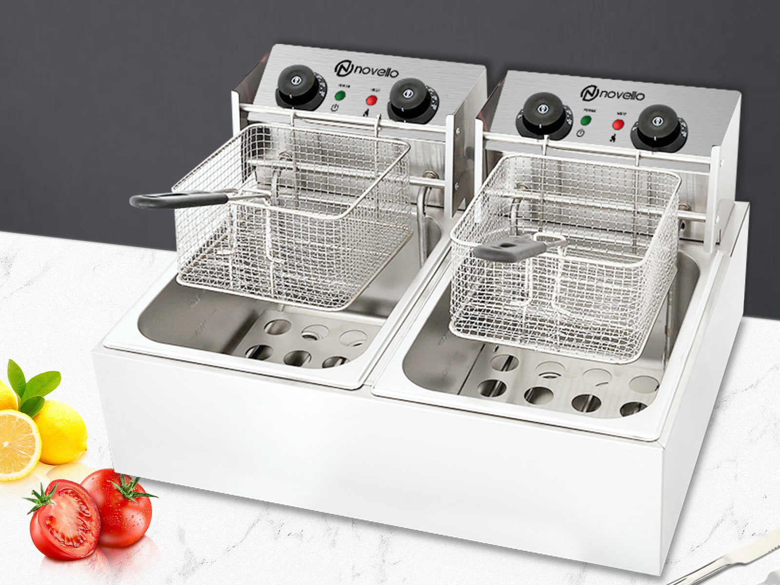 Twin Tank Electric Fryer Pr9140 Small Appliance Nz Depot 9 - Nz Depot