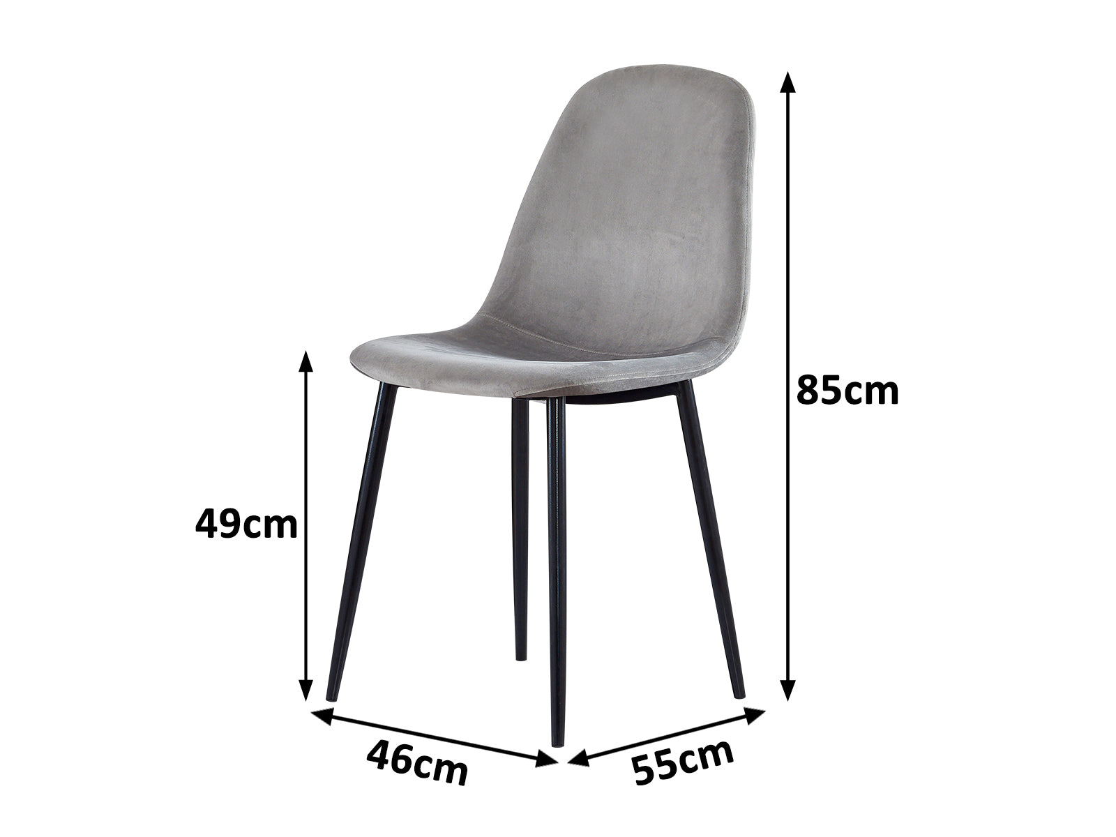 Velvet Dining Chair Pr666461 Dining Chairs Nz Depot 10 - Nz Depot