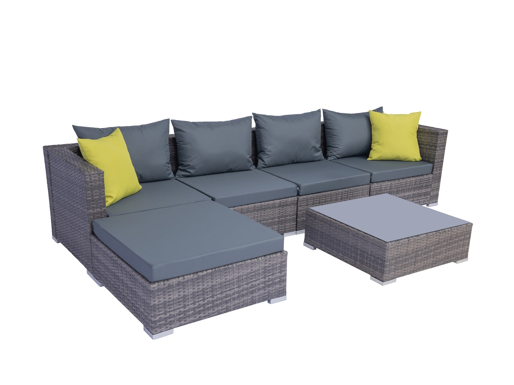 Vicenza Outdoor Corner Set 5 Seater Pr6665649 Outdoor Furniture Nz Depot 3 - Nz Depot