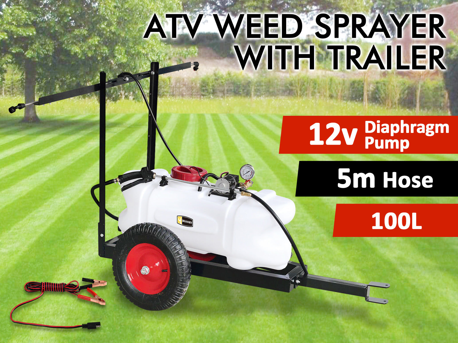 Weed Sprayer Trail 100L Pr2927 Bedding Nz Depot 3 - Nz Depot