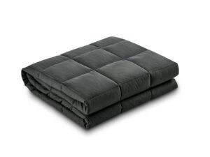 Weighted Blanket 152 X203 Cm 9Kg Dark Grey Pr6665568 Throws Nz Depot - Nz Depot