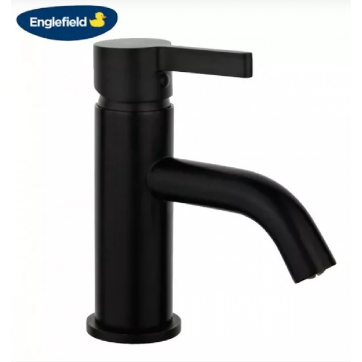 Basin Mixer -  Englefield Studio Pin Gooseneck Basin Mixer Matte Black Ef-25922A-4-Bl, Basin Mixer - Nz Depot