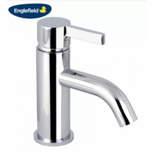 Basin Mixer - Englefield Studio Pin Gooseneck Basin Mixer Polished chrome EF-25922A-4-CP, Basin Mixer - NZ DEPOT