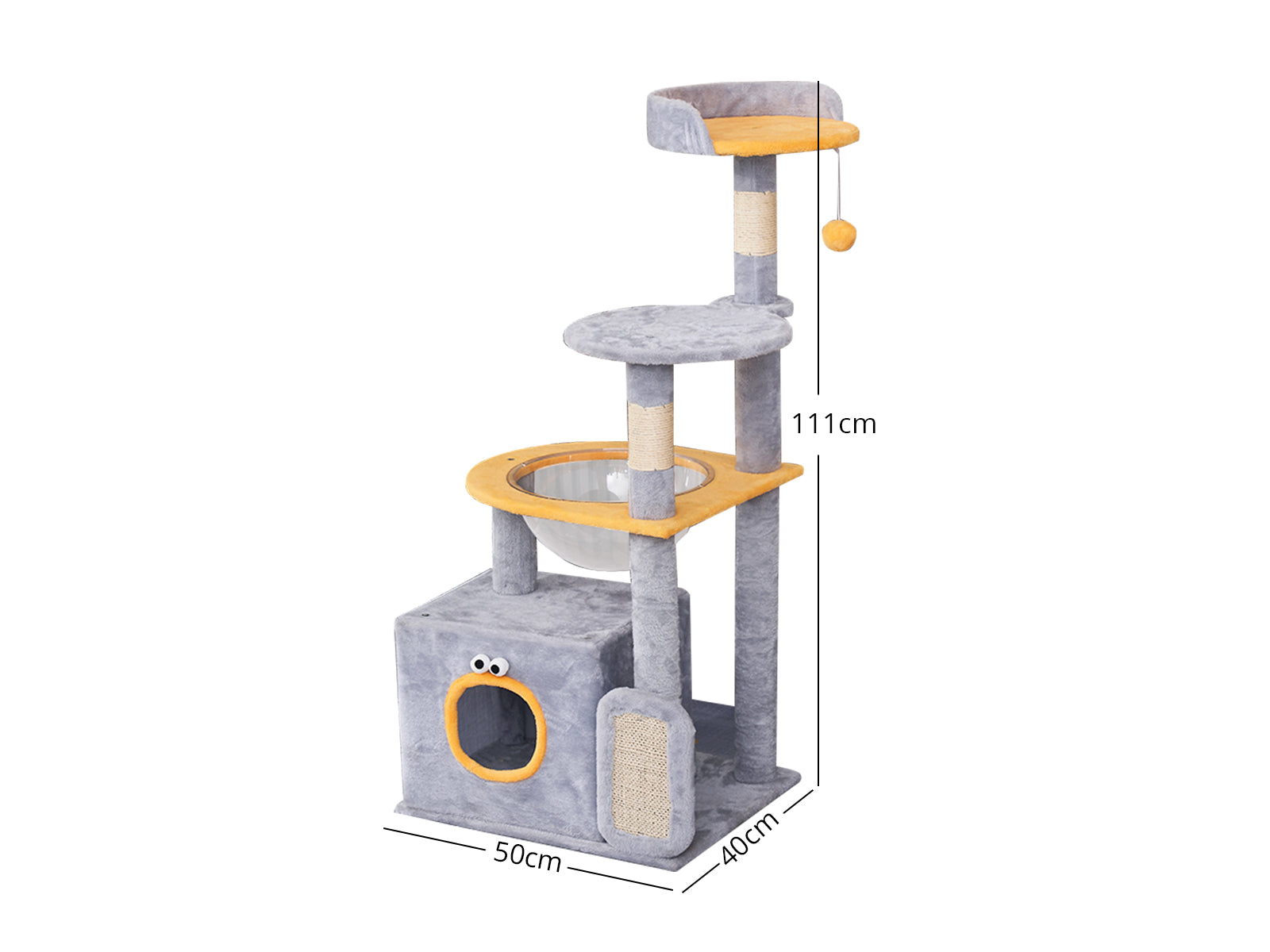 Ds Cat Tree Grey 111 Pr65664 Cat Tree Nz Depot 3 - Nz Depot