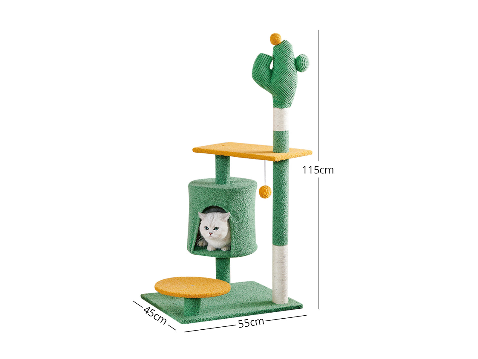 Ds Cat Tree Cactus 115Cm Pr65658 Cat Tree Nz Depot 3 - Nz Depot