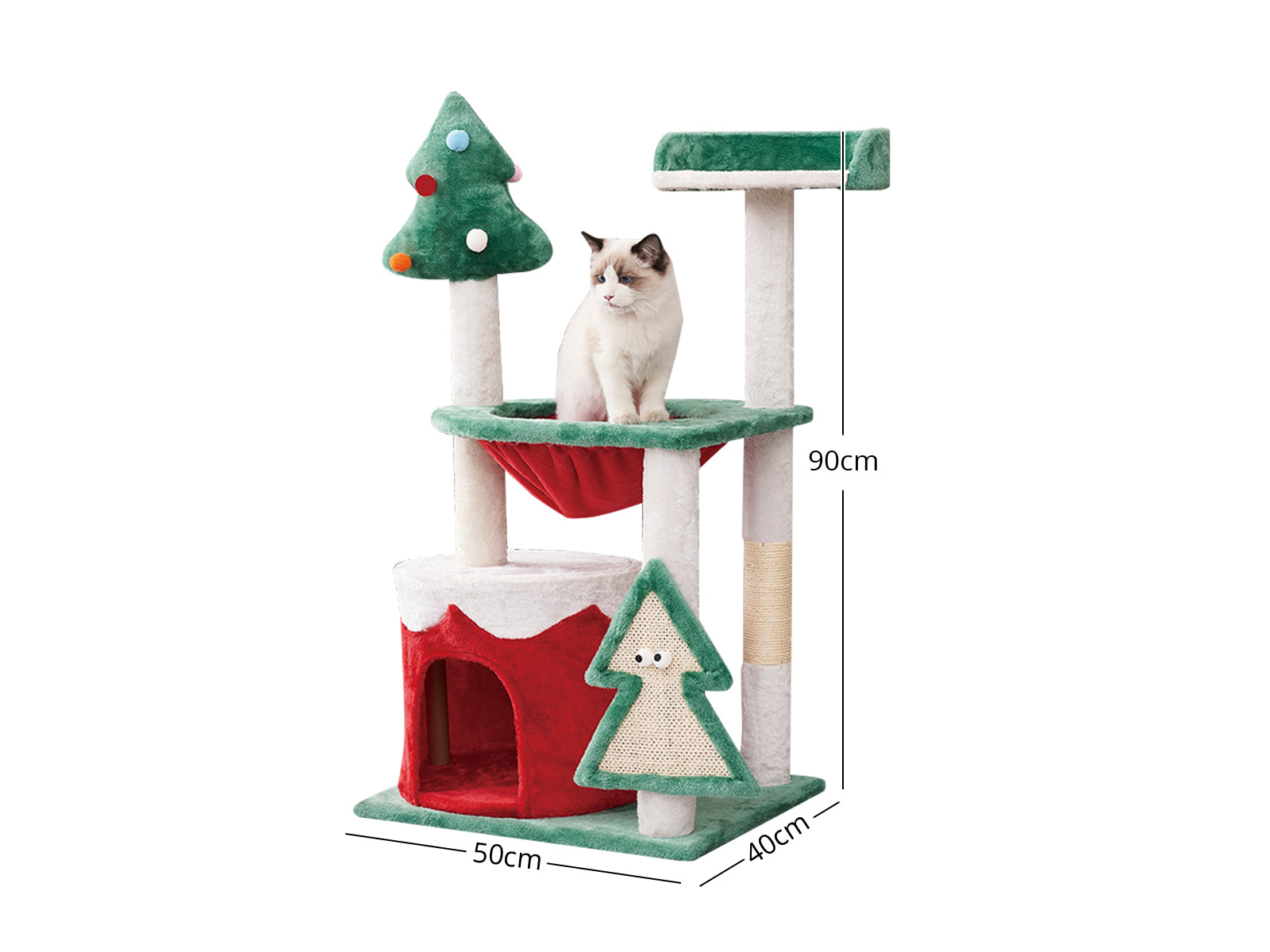 Ds Cat Tree Christmas 90Cm Pr65661 Cat Tree Nz Depot 3 - Nz Depot