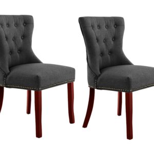 Dining Chair Charcoal X2