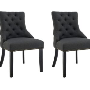 Dining Chair Charcoal X2