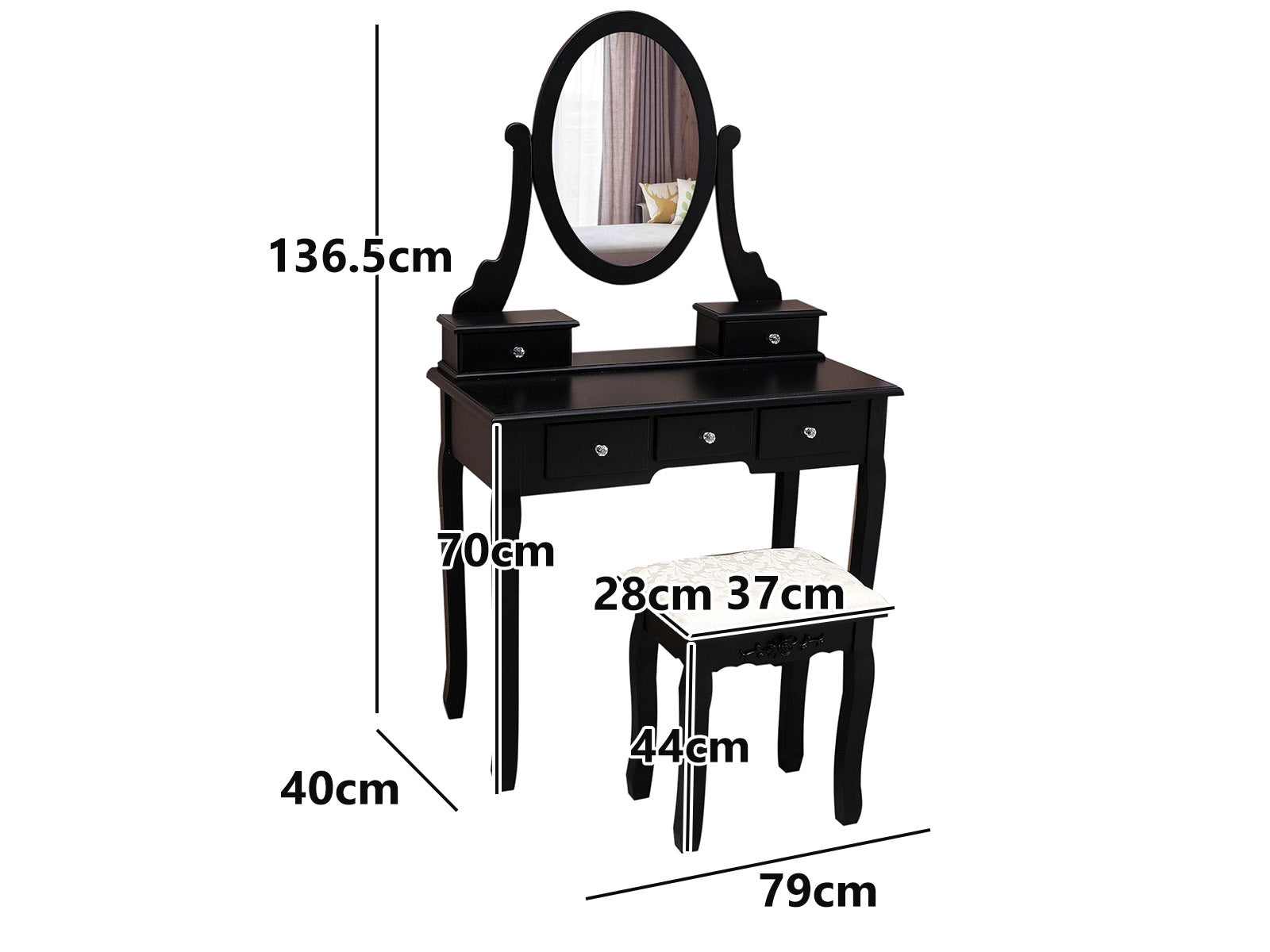 Dressing Table Set Pr9303 Dressing Tables Nz Depot 4 - Nz Depot