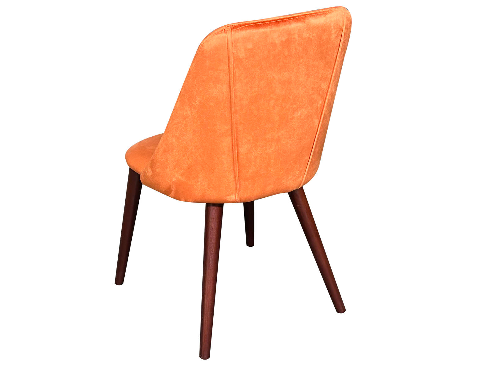 Evian Dining Chair Velvet Orange X2 Pr9540 Dining Chairs Nz Depot 5 - Nz Depot