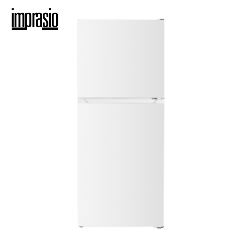 Imprasio 181L Top Mount Fridge Freezer - White Color - Top Mount Freezers - Imtmf181-1 - Nz Depot