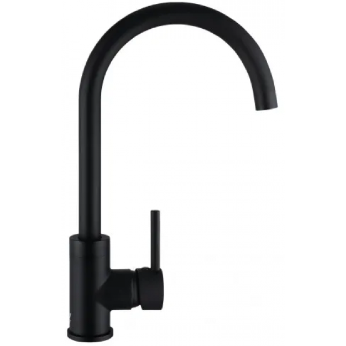 Kitchen Sink Mixer - Round Series Kf1006B - Black, Kitchen Mixer - Nz Depot