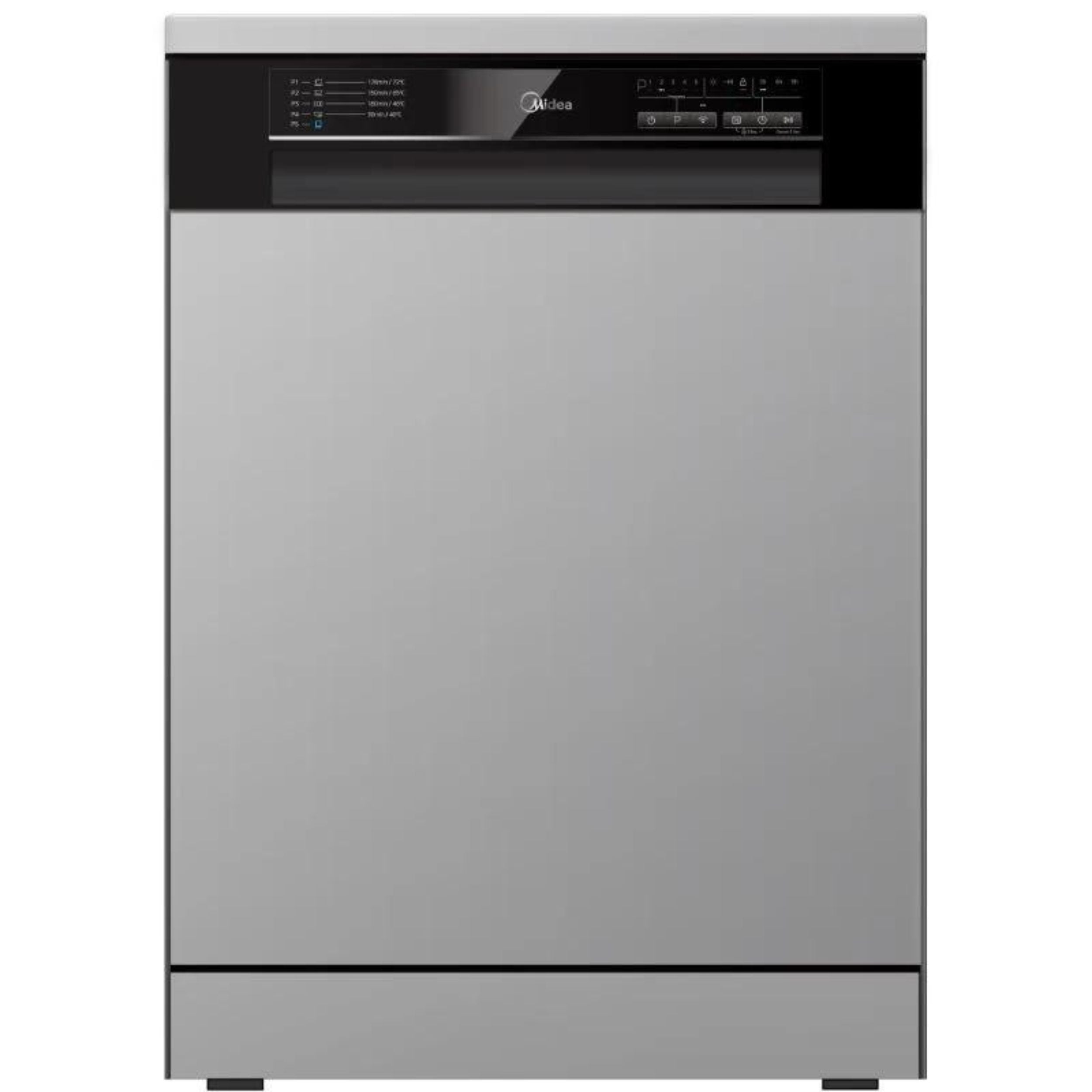 Midea 14 Place Setting Dishwasher With  3-Year Warranty - Dishwashers - Mdwpf1433F(Ss)-Wg - Nz Depot