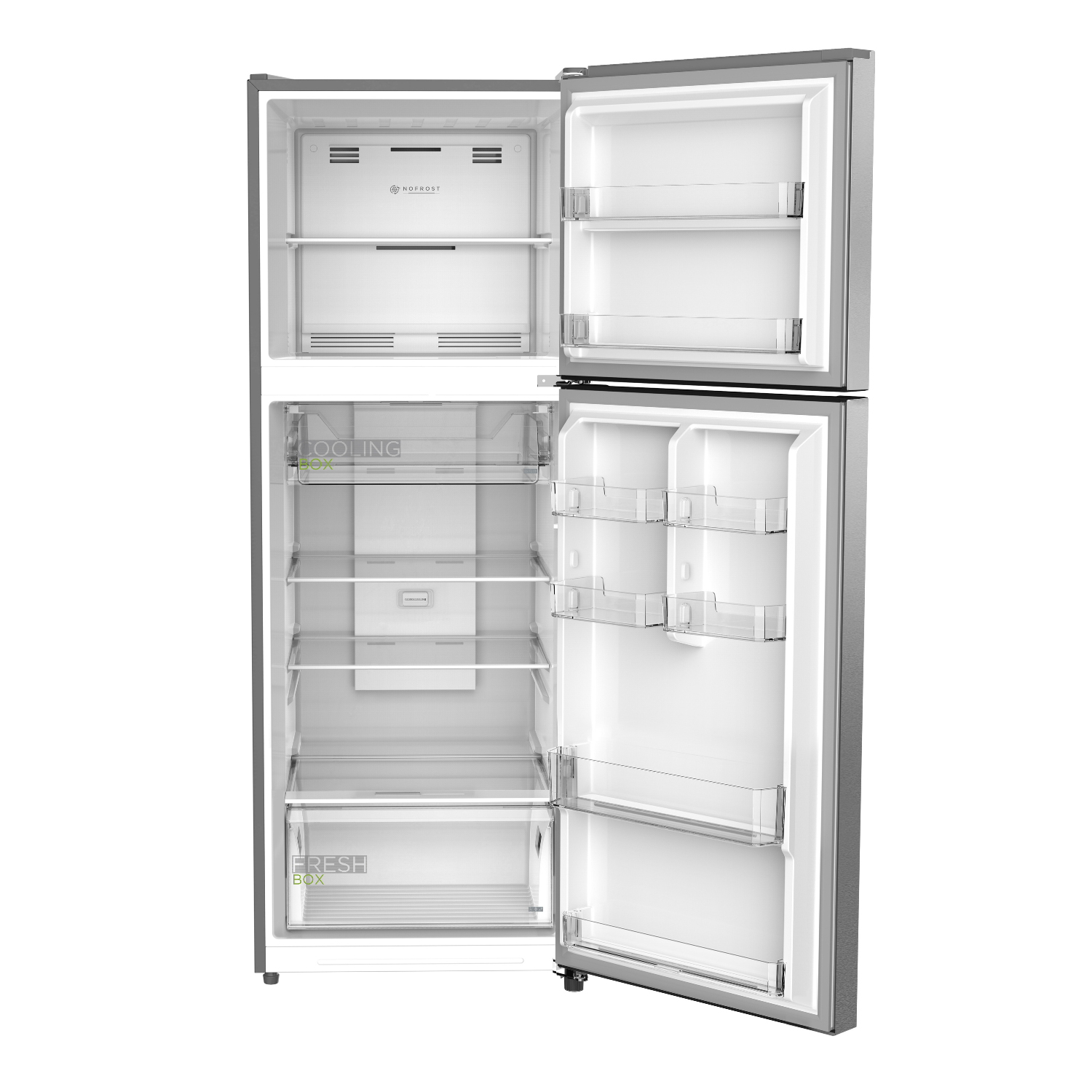 Midea 320L Top Mount Fridge Freezer Stainless Steel - Top Mount Freezers - Mdrt437Mtf02Ap-2 - Nz Depot