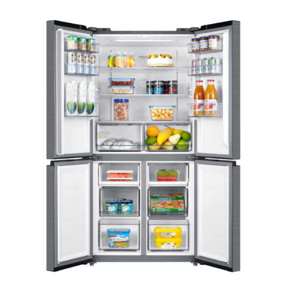 Midea 470L Cross Door Fridge Freezer Stainless Steel Side By Side Fridge Freezer Mdrf632Fgf46Apd Nzdepot 4 - Nz Depot